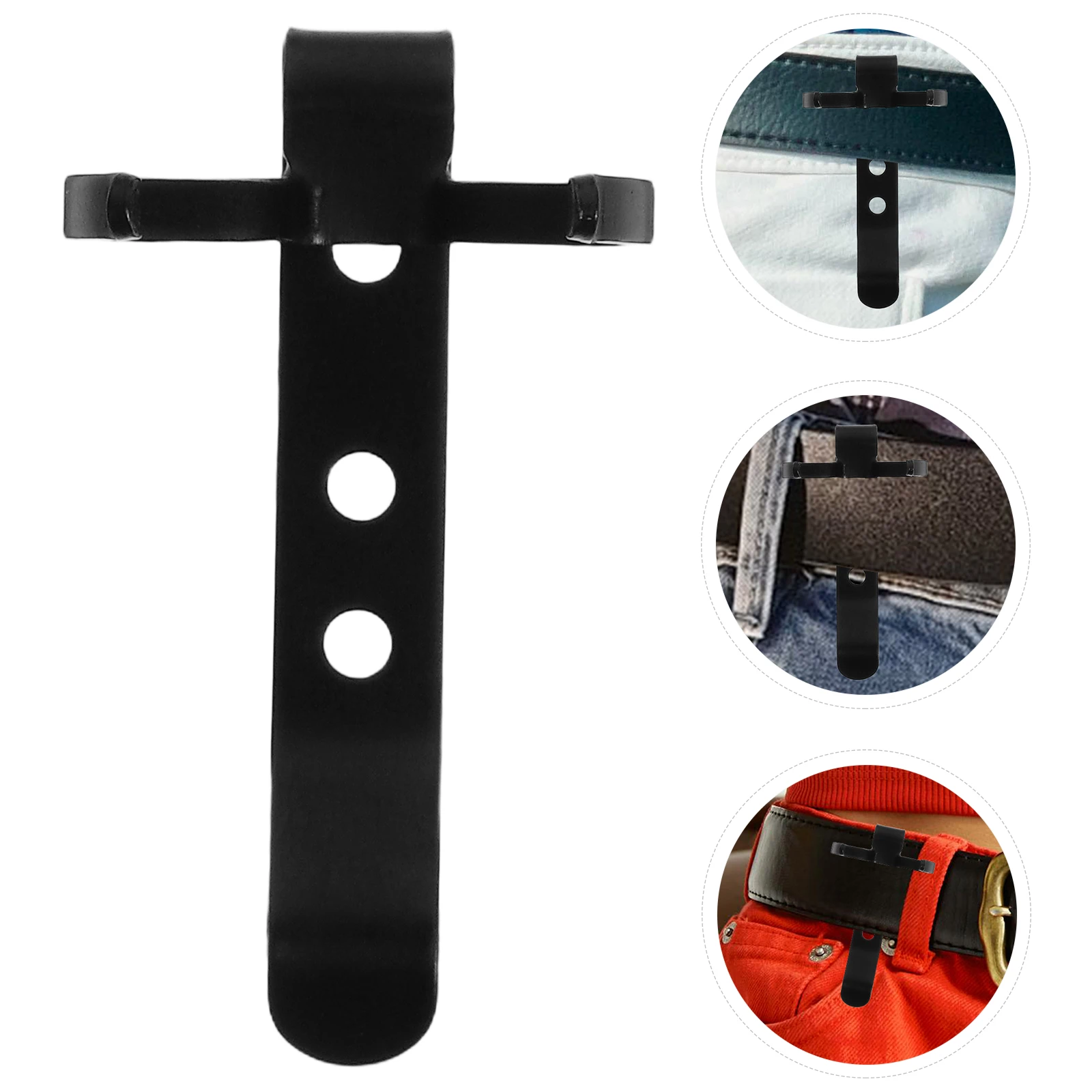 

Flashlight Clip Belt Pen Holder for Work Accessories Retainer Waistband Clamps Heavy Duty Clips Iron