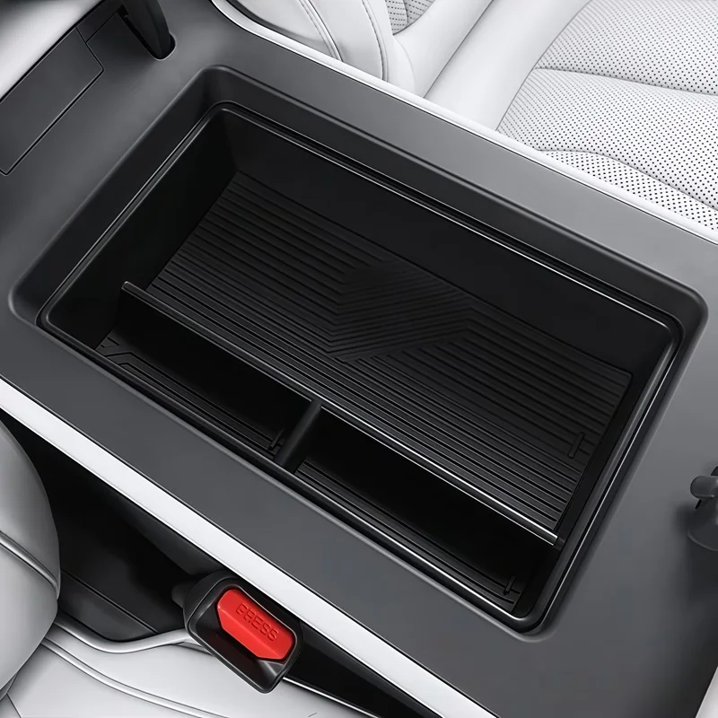 Car Armrest Storage Box for Xpeng P7+ X Peng Organizer Central Console Storage Box Container Tray Interior Accessories image 2