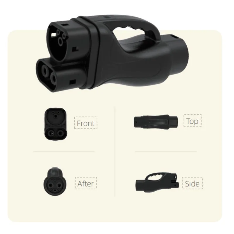 CCS2 To GB/T Electric Vehicle Converter Adapter DC 300A 1000V 300KW CCS Combo 2 To GBT Charging Adapter