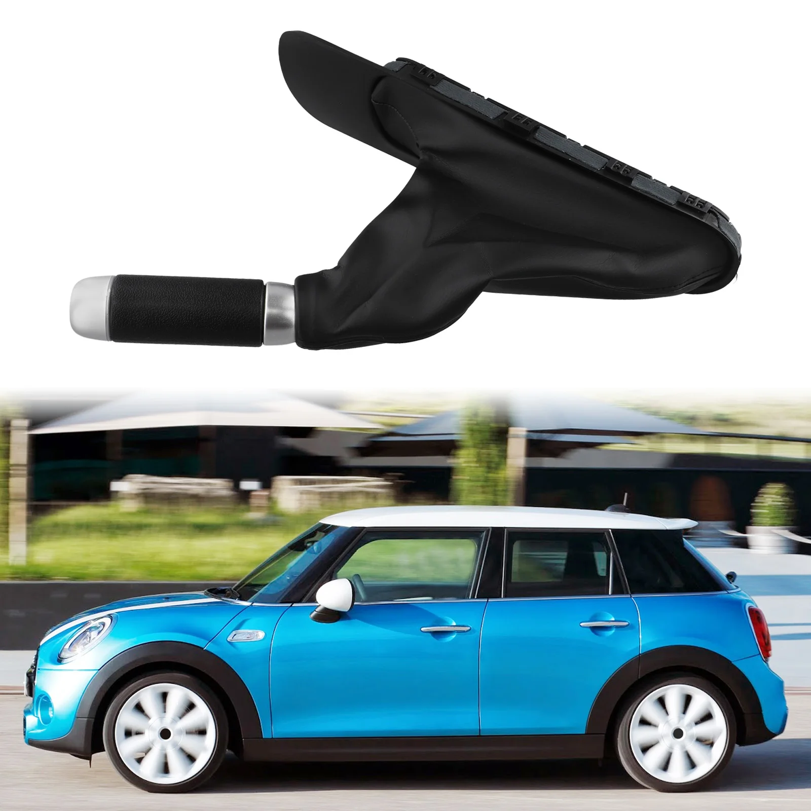 Aesthetic Brake Boot Trim Compatible with For Mini For Cooper Models (R56 R57 R55 R58) Perfect Addition to Your Car Interior