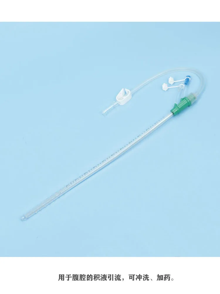 Medical Abdominal Drainage Tube Single-use Silicone Rubber Multifunctional Documents Can Be Rinsed With Medication Full