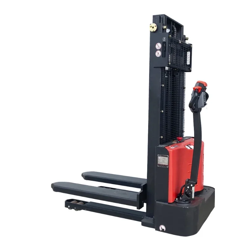 China's new 1.5 tons capacity 2.5M & 3m mechanical repair factory warehouse stacker electric stacker