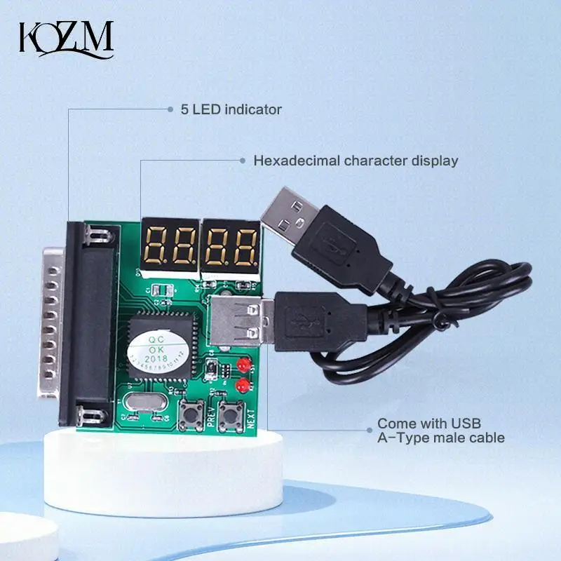 

Диагностическая карта для ПК, USB-тестер для материнских плат, ноутбуков и компьютеров