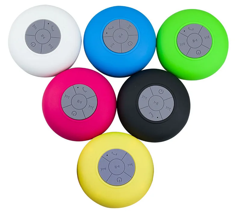 BTS-06 Sans Fil Portable Étanche Mini Bluetooth Haut-Parleur Musique Son Eau Voiture HautréusDegré HOShower Bar