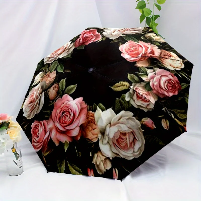 

1pc Elegant Floral Wreath: A Perfect Companion for Outdoor Adventures Daily Use, Birthday, Christmas, Valentine's Day Gift, Tr