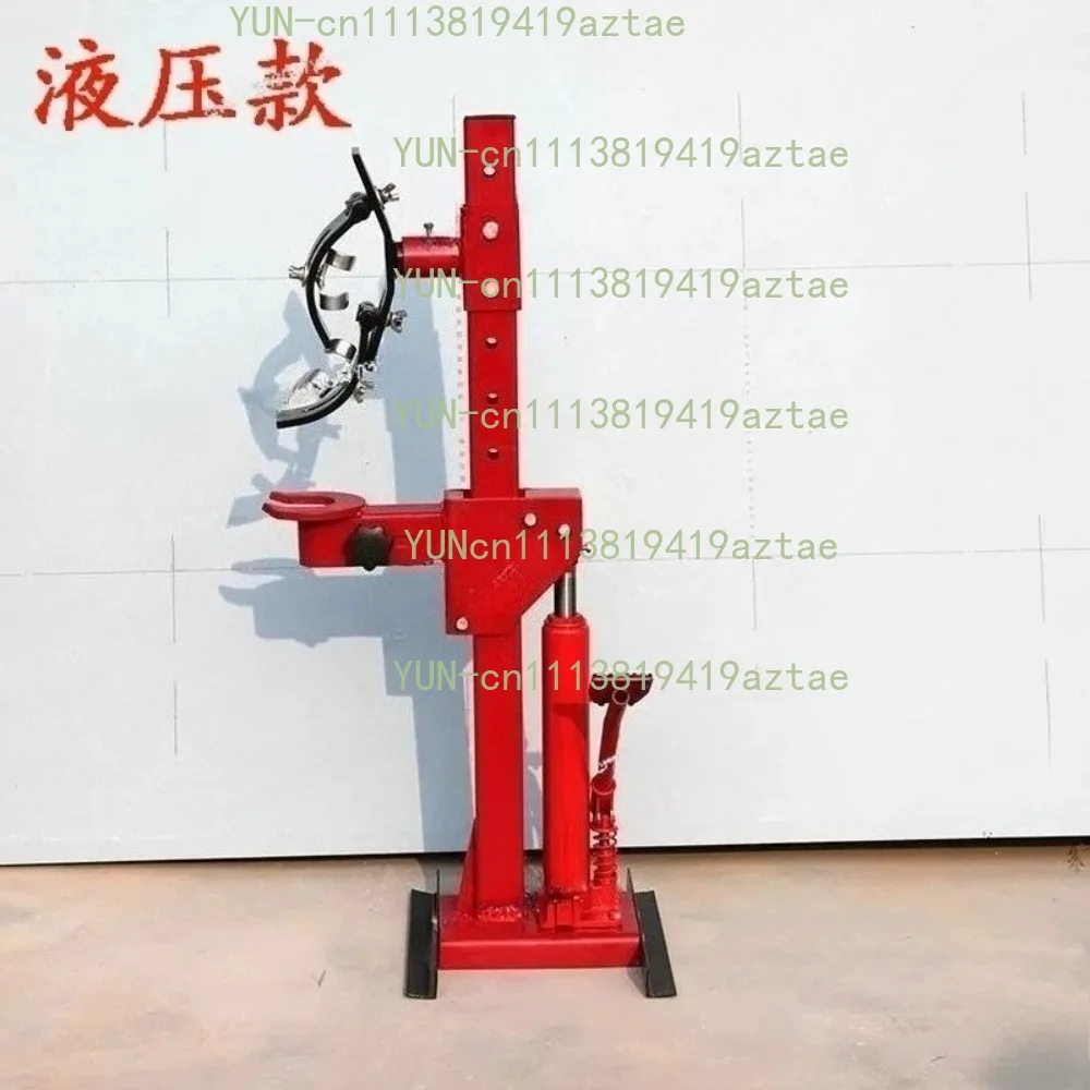 Heavy Duty Hydraulic Coil Spring Compressor - Screw Type Floor Stand Auto Suspension Disassembly Tool for Coil Removal