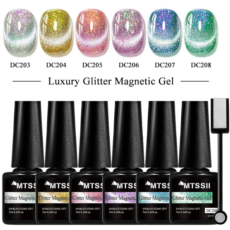 7-pcs-luxo-glitter-gato-gel-magnetico-unha-polones-conjunto-auroras-glitter-magnetico-semi-permanente-embeber-fora-uv-gel-verniz-design-de-unhas