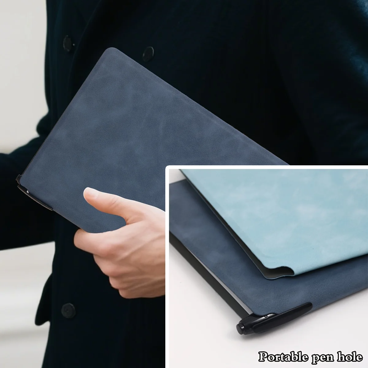 مجموعة سبورة بيضاء محمولة قطعة واحدة | سبورة بيضاء قابلة لإعادة الاستخدام مع قلم سبورة بيضاء، منزل، فصول الدراسية، رسم/عربشة/واجبات منزلية #5