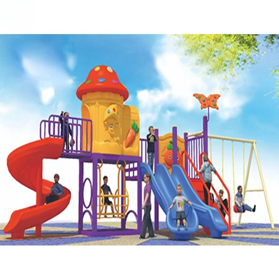 

Children's School Daycare Outdoor Games Play Equipment Children's Playground Slide For Sale