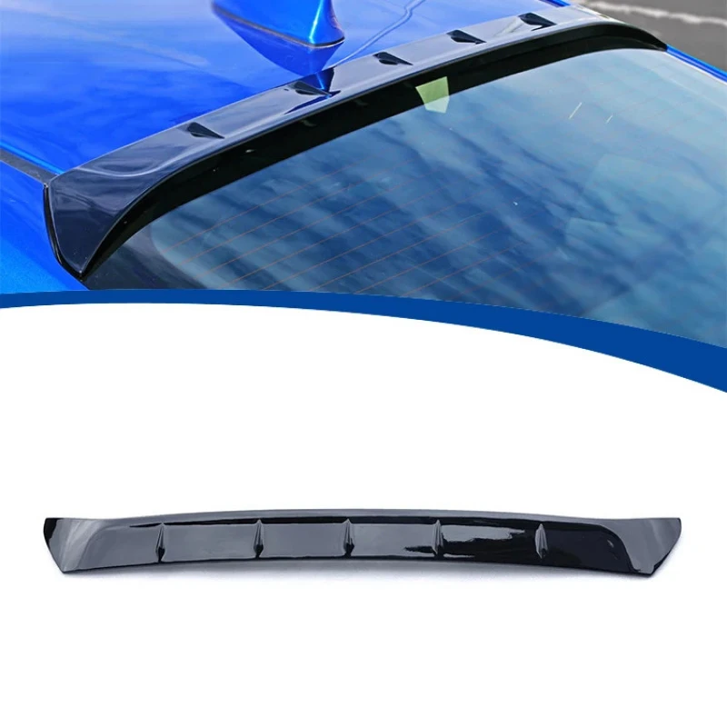 

Premium AccessoriesCar Accessories Glossy Black ABS Rear Roof Trunk Boot Car Spoiler Tail Wing Durable