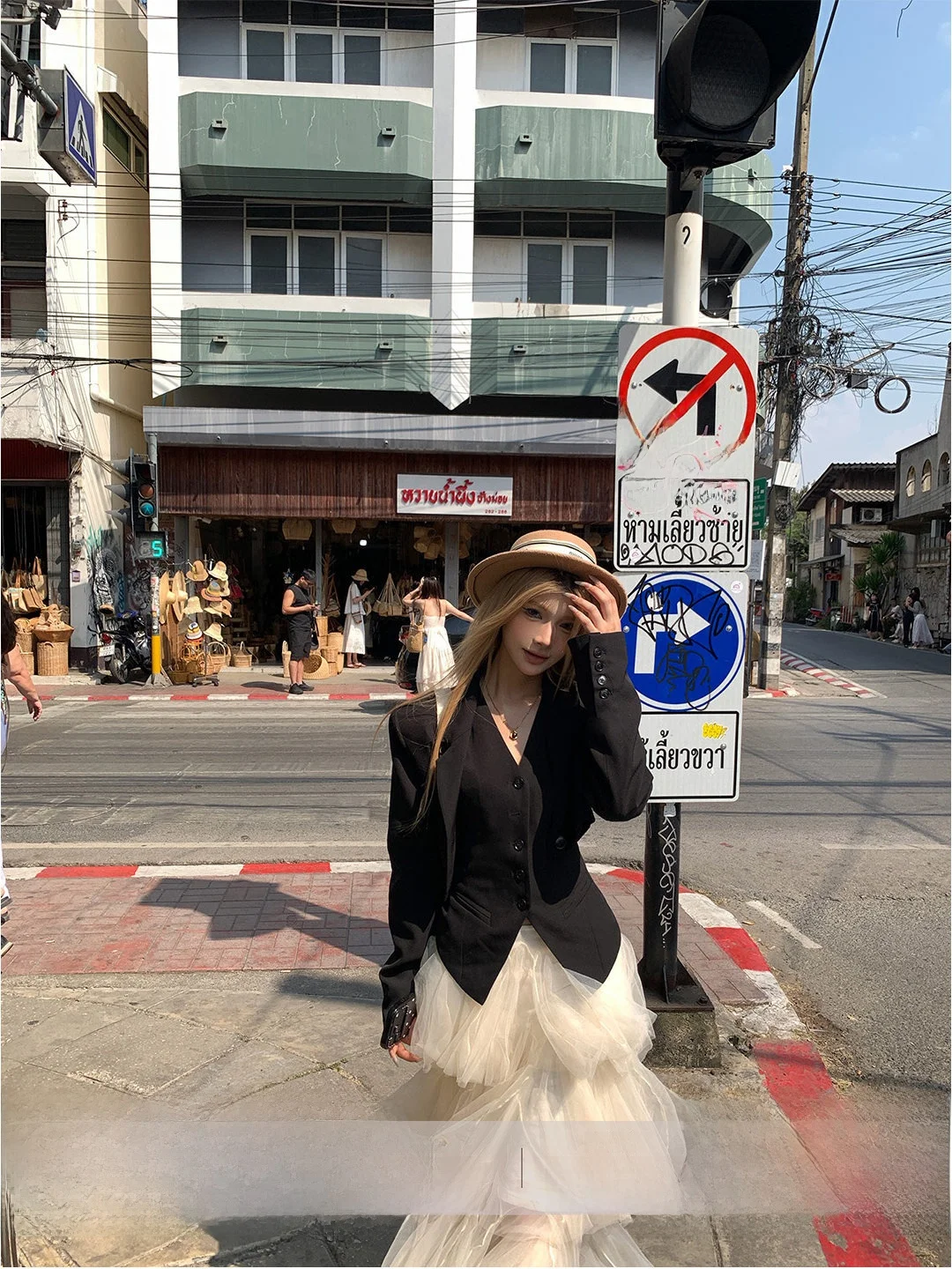 

Ele Ladylike Seven Simp Slip Suit Jaet 2026 Spring New Women's ort Outerwear High-End Feeling Ensemble Commute Sle