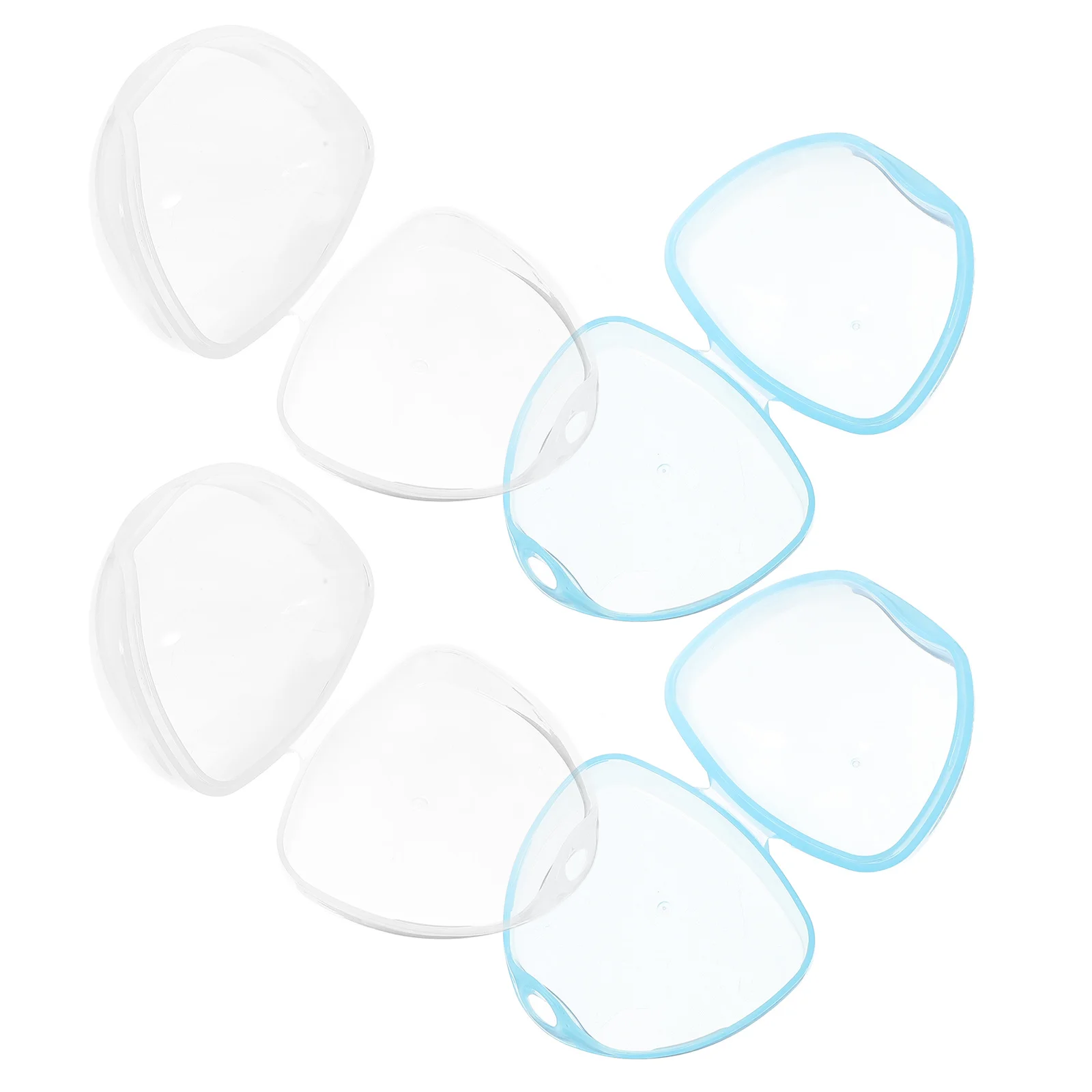 

4Pcs Baby Pacifier Holder Portable Storage Box Compact Travel Pacifier Case Clean Storage Organizer for Baby Pacifiers