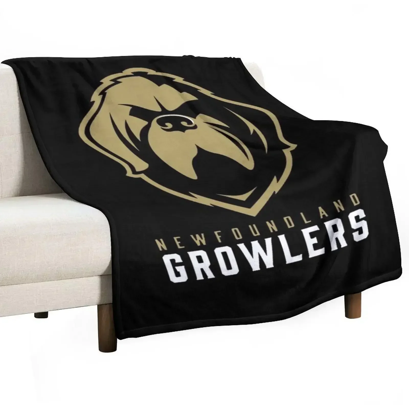 Newfoundland growlers Throw Blanket Quilt Winter beds Blankets