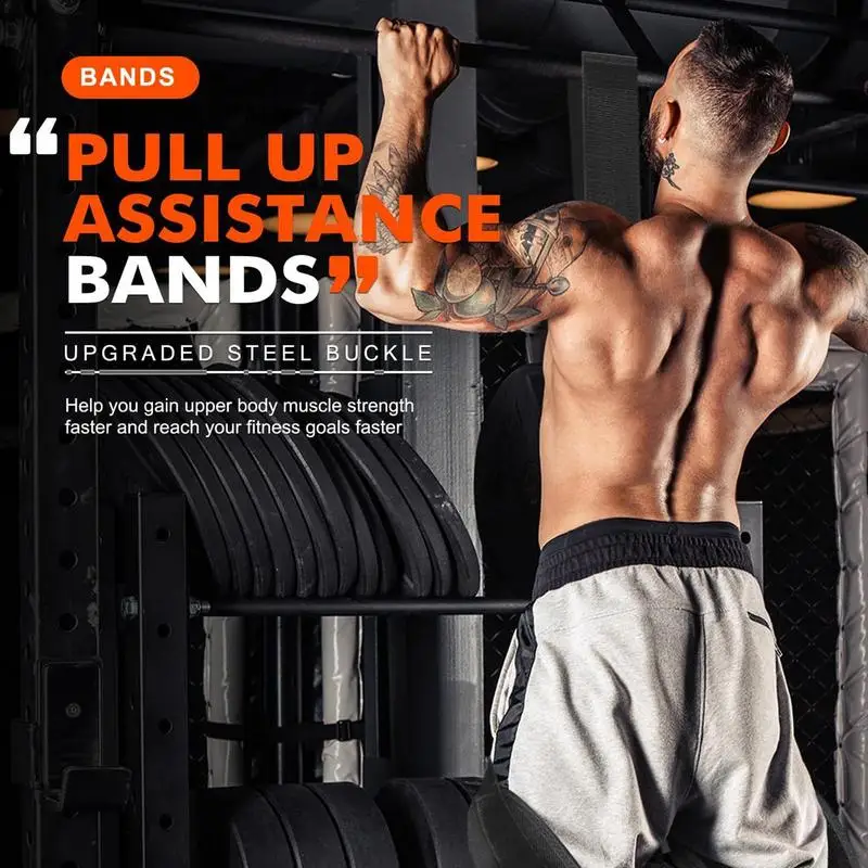 Pull Up Bands For Exercise Pull Up 210 Pounds Assist Belt Strength Training Fitness Tools High Intensity Pull Up Band For Home G