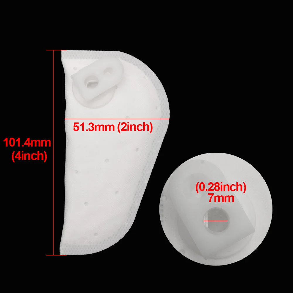 Filtersieb MT48 Φ7 + 0,1 mm Anschluss für Motorrad-Kraftstoffpumpe, Ersatzteil, Ersatzzubehör