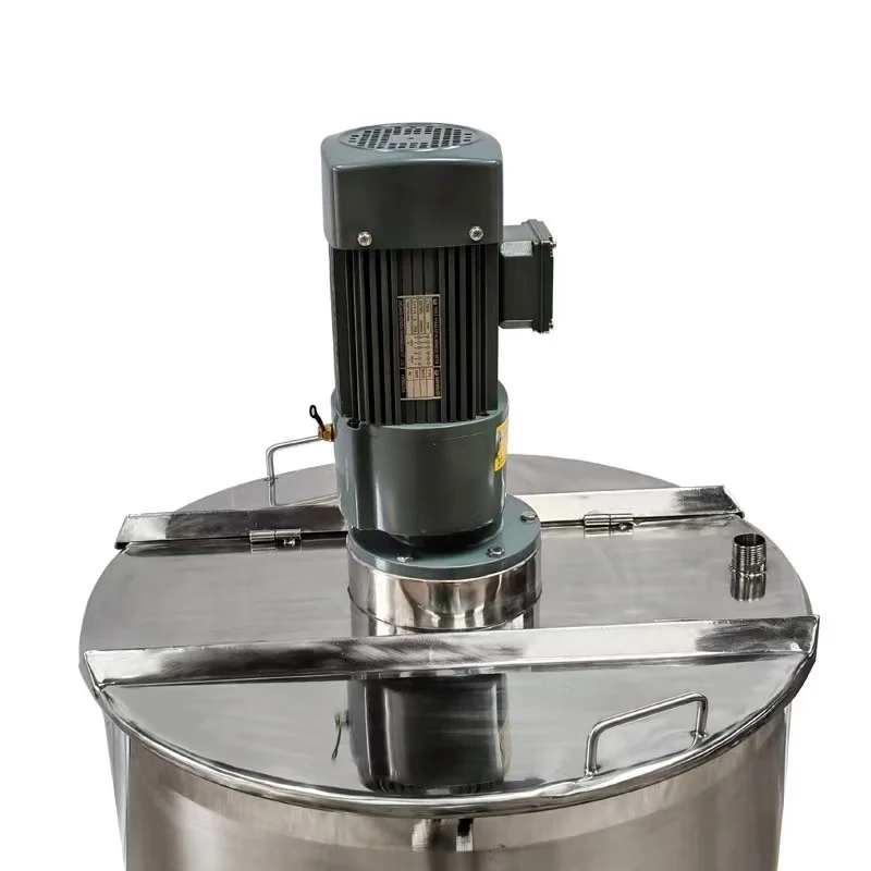 Stainless Steel High Shear Single Layer Mixing Tank Industrial Machine High Speed Mixer Cosmetic Soap Detergent Making Machine