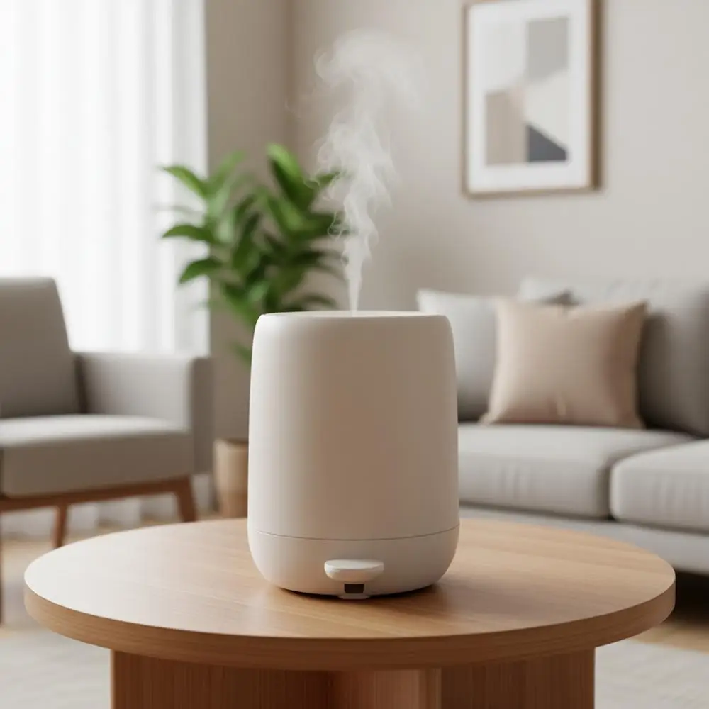 

Бежевое мусорное ведро для ванной с педалью, 3 л, со съемным силиконовым вкладышем, 20x25 см