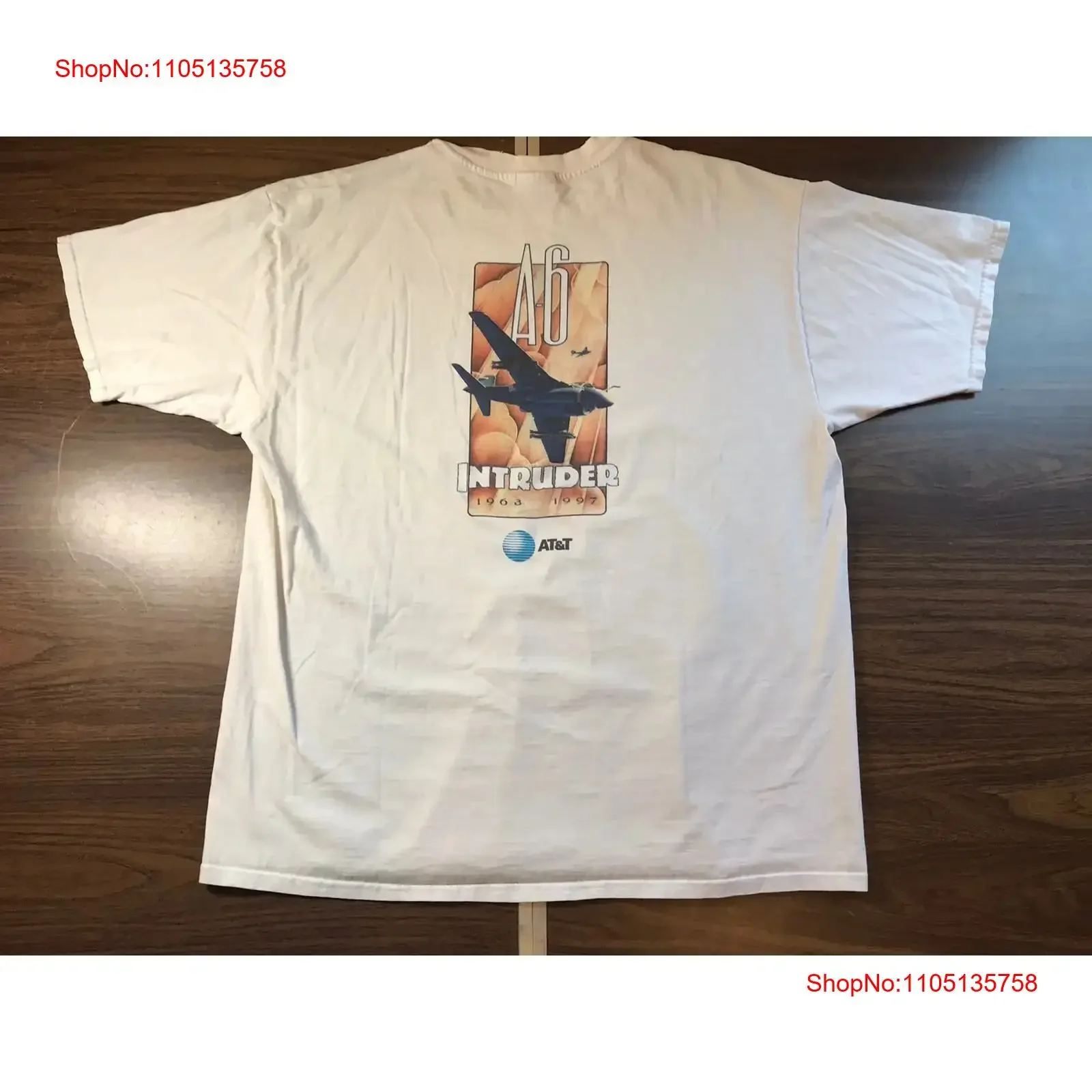 

Men s Vintage Grumman A 6 Intruder T shirt Size XL Attack Aircraft Aviation Navy vintage Washed Casual Stretched Stylish