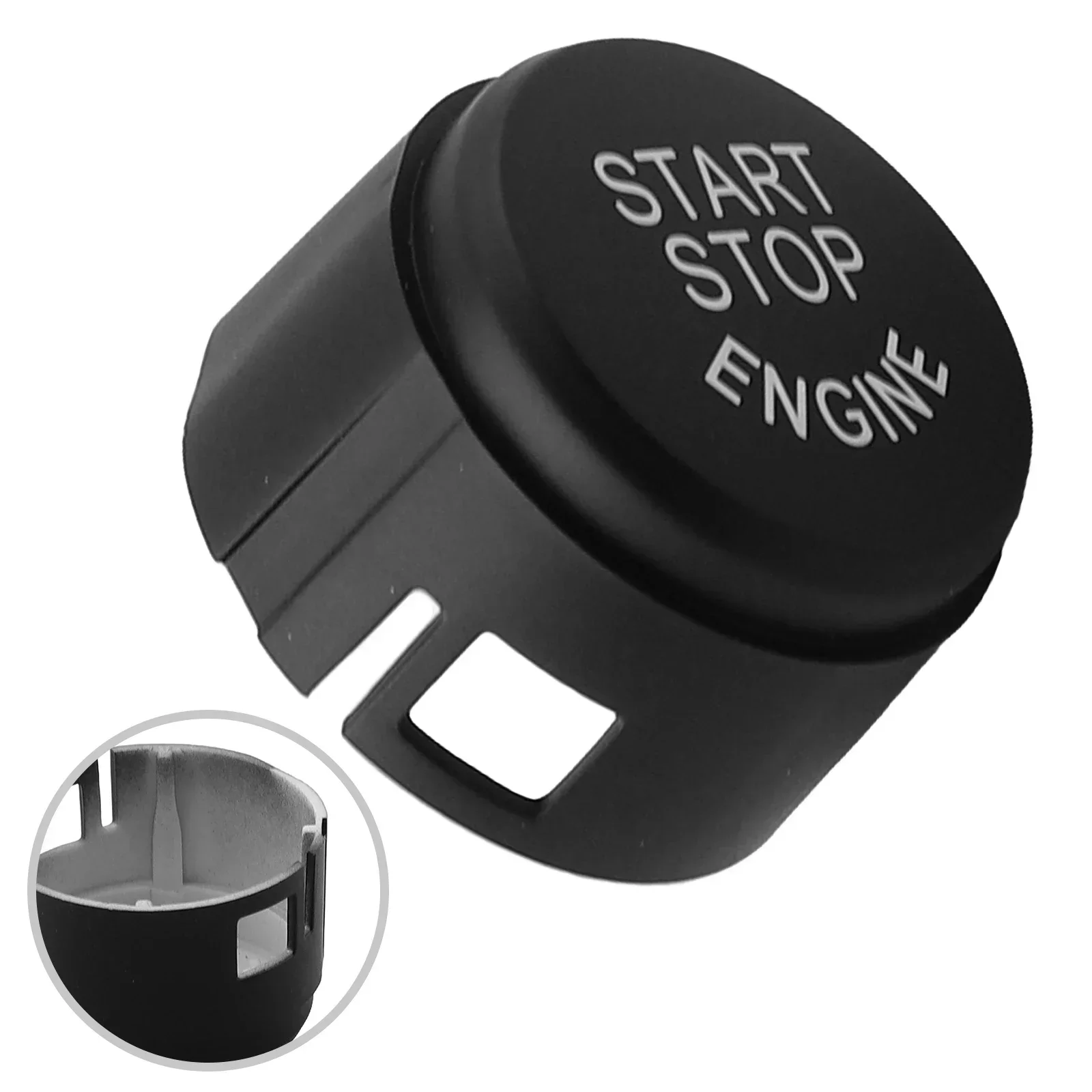 

BMW Start Stop Switch Push Button Switch Cover ABS Plastic Material Anti-rust Colorfast High Reliability Lightweight