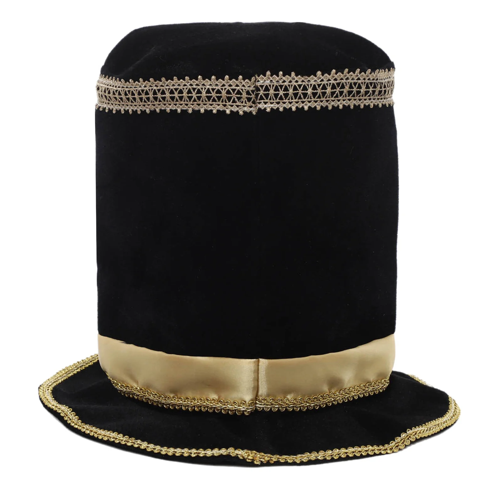Damski męski kapelusz cylinder 1 szt. Kapelusz inspektora karnawałowego Akcesorium do kostiumu cosplay na Halloween, na występy sceniczne, do przebierania