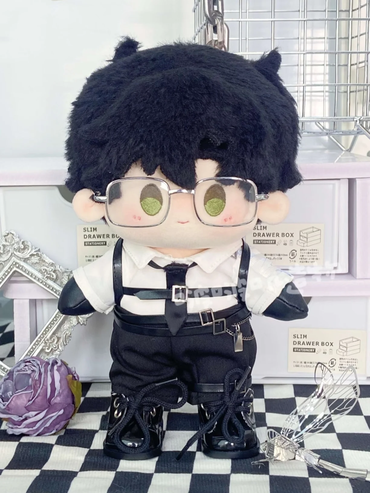 Ropa para muñecas de 20cm, traje de uniforme Love and Deepspace Caleb Rafayel Sylus Zayne Xavier, peluches rellenos, accesorios para muñecas, juguete de Anime K