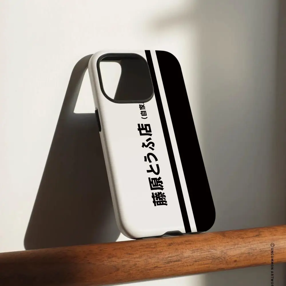 Phone Case For Samsung Galaxy S25 24 23 22 Ultra Plus A56 36 26 Glossy HD Double-Layer Hard Shell Initial D AE86