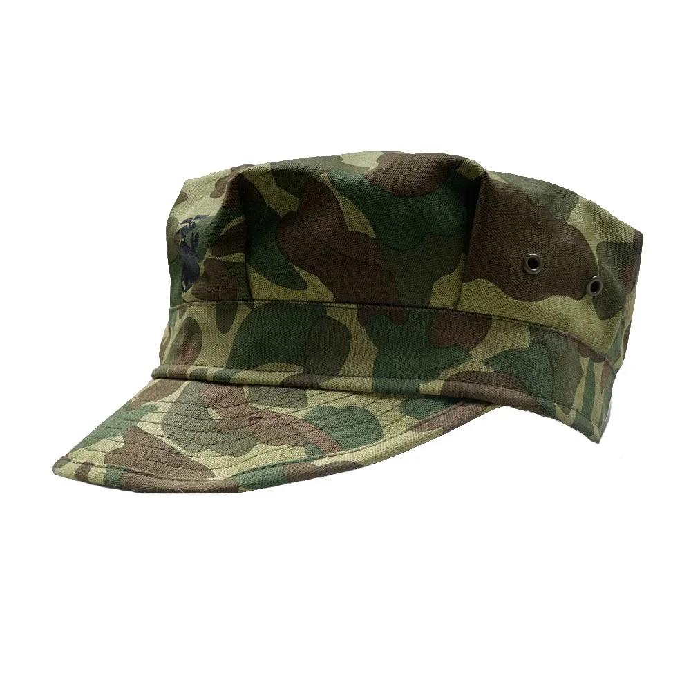 

USMC-Camo Cap with Sun Visor for Men, Military Hat, American Green, Retro, WW2, US Army, Men Sports, Vintage Headdress