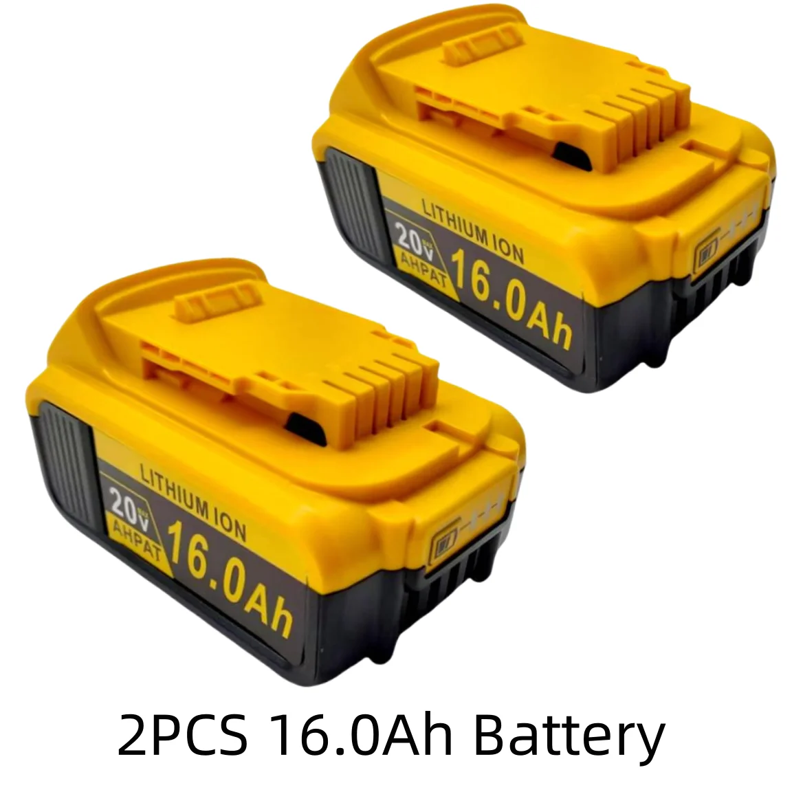 New 100% Original 16000mAh 20V for Dewalt Power Tool Battery DCB206 20V 20.0Ah Battery DCB206 20V Battery DCB205 DCB204-2 DCB200