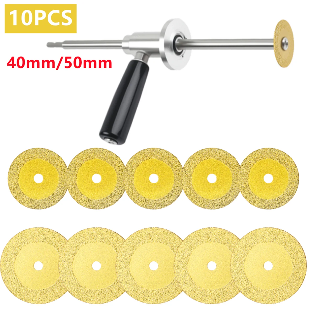 

40/50mm Dremel Tool Mini Cutting Disc for Rotory Accessories Diamond Grinding Wheel Rotary Circular Saw Blade Abrasive Discs