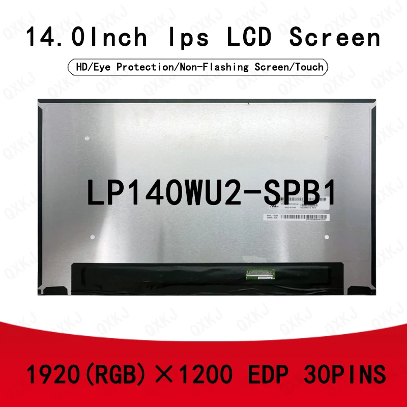 

30-контактный LP140WU2-SPB1 14,0-дюймовый 1920*1200 оптовая продажа для ЖК-панели, замена экрана монитора ноутбука