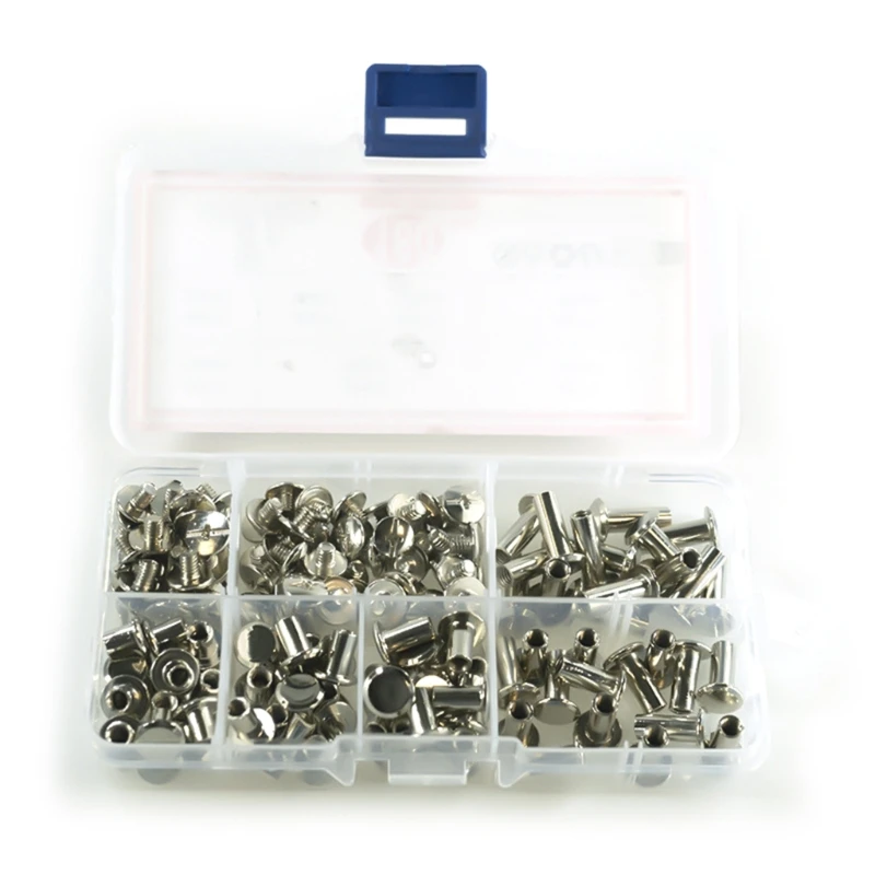 Essential Craft Screws Easy to Use Leathercraft Rivet set Bookbinding Solution