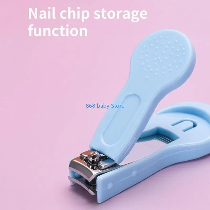 

29EE 8-Pieces Baby Care Set Newborn Hair Comb Nails Trimmer Manicure Scissor Nasal Aspirator and Brush Tool Accessories