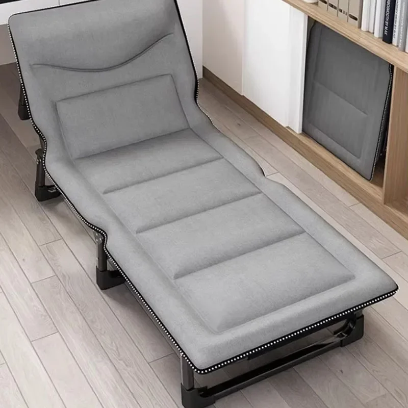 

s%a Camping Comfortable Folding Bed Mat Bedroom Hospital Portable Travel Folding Bed Hidden Letto Pieghevole Simple Furnitures