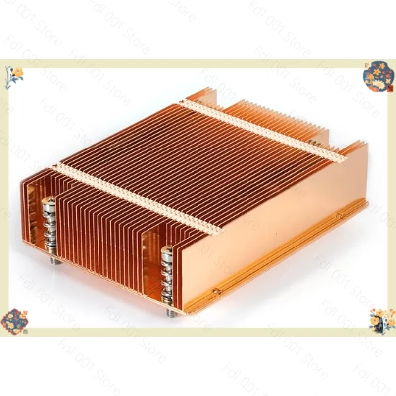 AM4 AM5 1U Pure Copper VC Board Server Radiator Itx Ultra-thin Computer Desktop Wind