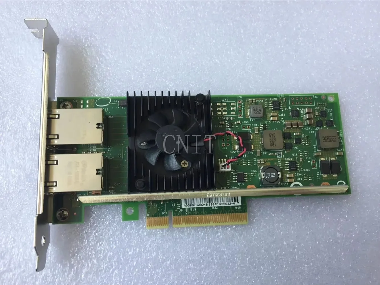 X540-T2 E10G42BT dual port 10 Gigabit electrical port network interface card 3DFV8 K7H46