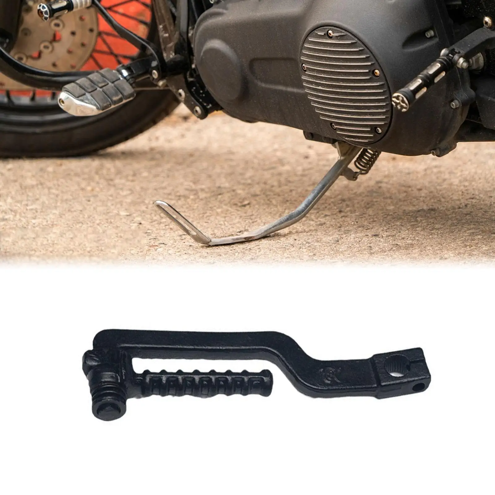 Practical Iron Kick Starter Lever Motorbike Spare for GY6 Motorcycle Simple Repair Replacement