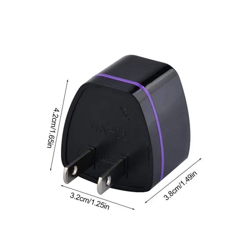 50/60HZ Universal Kr americano europeo AU UE a EE. UU. Reino Unido adaptador de enchufe EE. UU. Israel Brasil adaptador de viaje convertidor de enchufe Japón