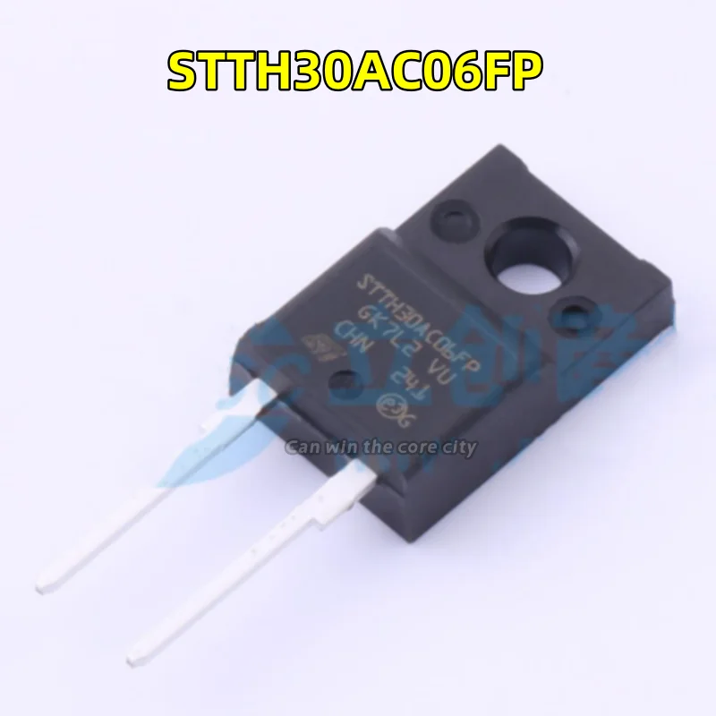 1-100 PCS/LOT New STTH30AC06FP ultra-fast high voltage rectifier 600V 30A imported original spot diode