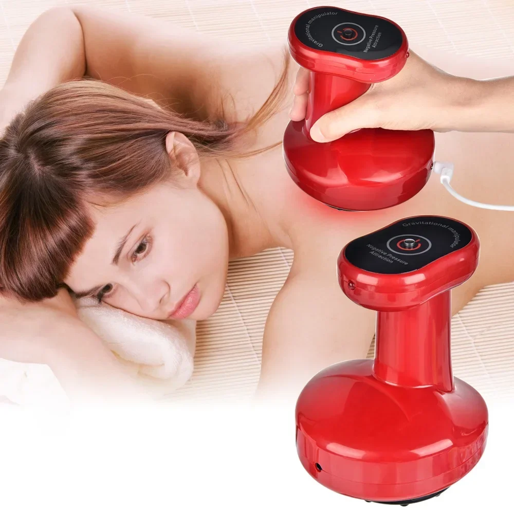 

Electric Cupping Massager 2 Gear Vacuum Suction Cup Apparatus Guasha Scraping Device Fat Burning Body Slimming Negative Pressure