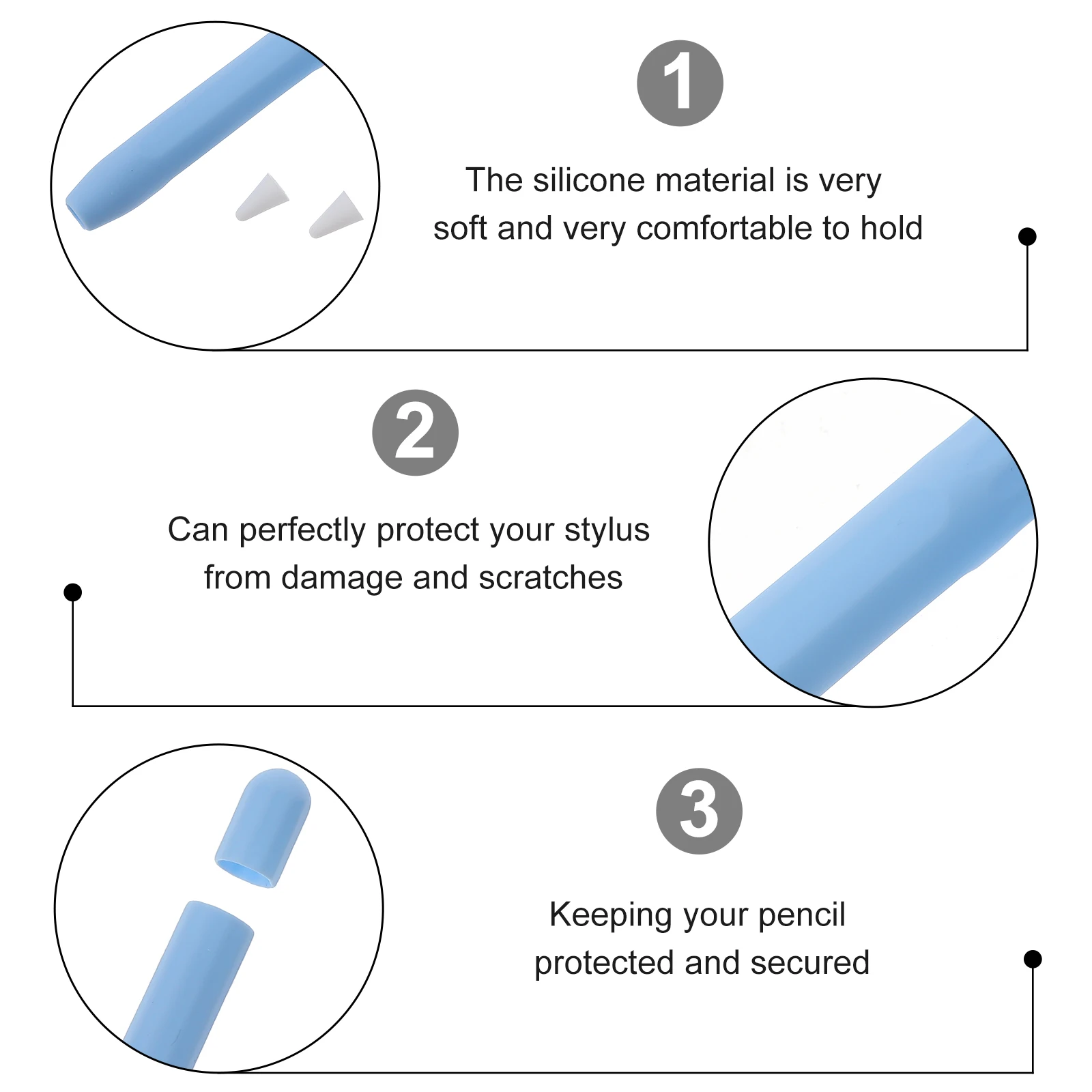 

Защитный силиконовый чехол для стилуса Pencil 2, ударопрочный, с нескользящей поверхностью, надежное крепление, в форме моркови, для письма