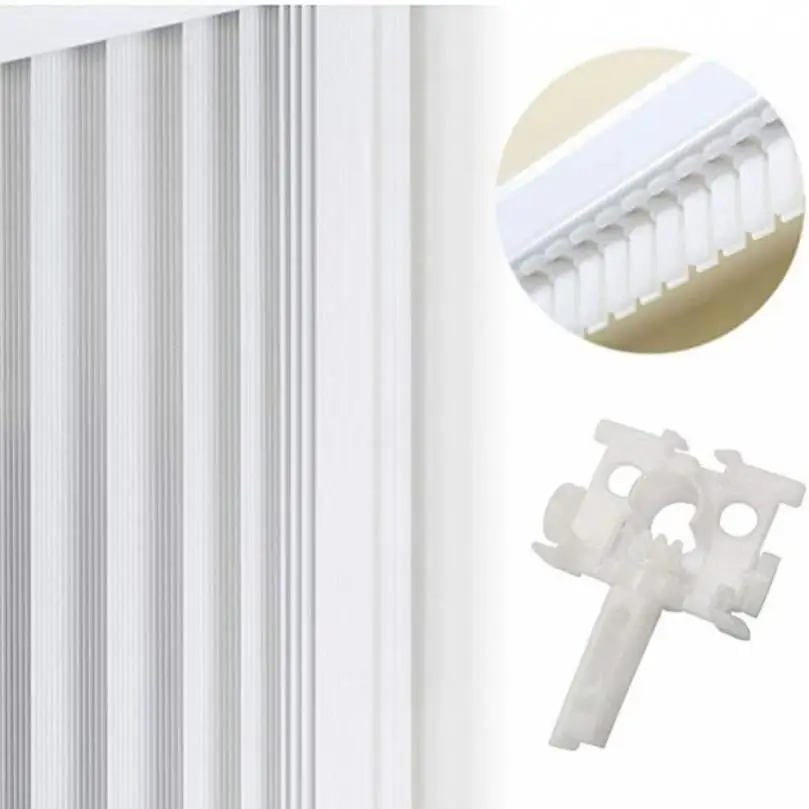 8pcs White Vertical Shutter Repair Bracket for Shutter Parts Replacement Window Curtain Shutter Accessories