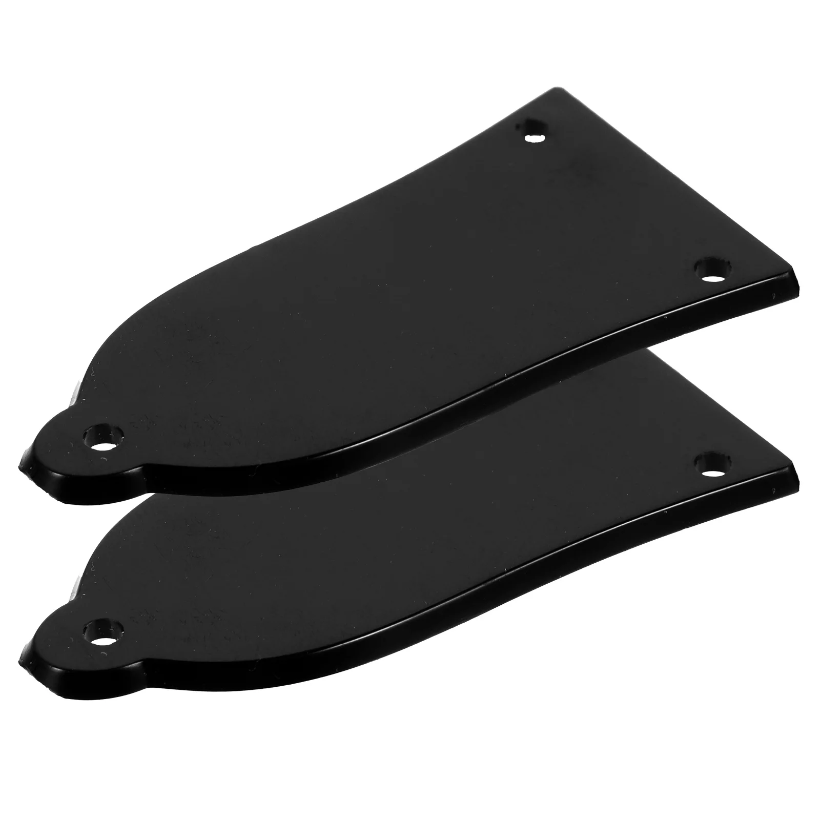 

2 Pcs Covers Electric Guitar Accessories Hardware Bass Headstock Truss Rod Neck Shims for