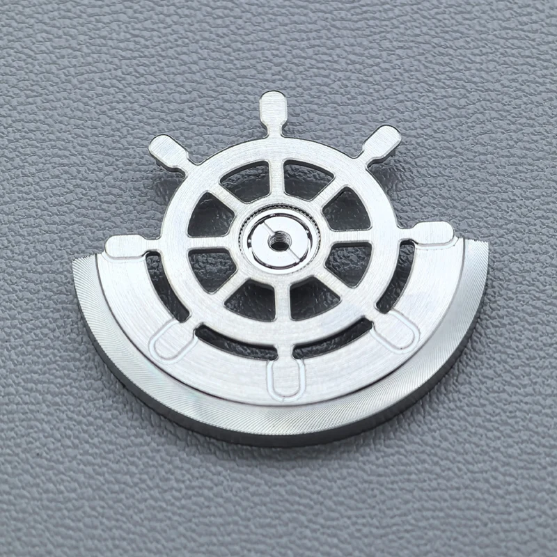 Mod NH35 NH36 Automatischer Hammerrotor, passend für NH35 NH34 NH70 4R 7S26 6R Uhrwerk, Pendelgewicht, Uhr, mechanische Reparaturteile, Refit – Detail 4