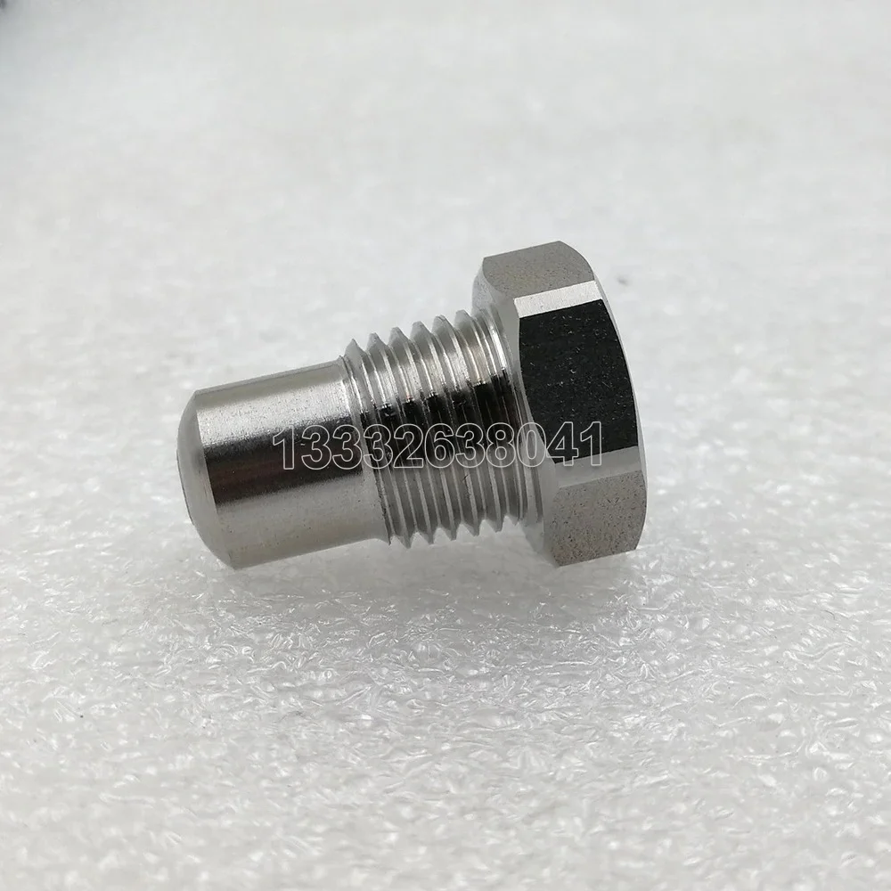 10pcs /lot 2562 High Pressure Straight Jet Nozzle SS316 Ruby and Ceramic Orifice Pulp & Paper Industry Nozzle, Ruby Trim Nozzle