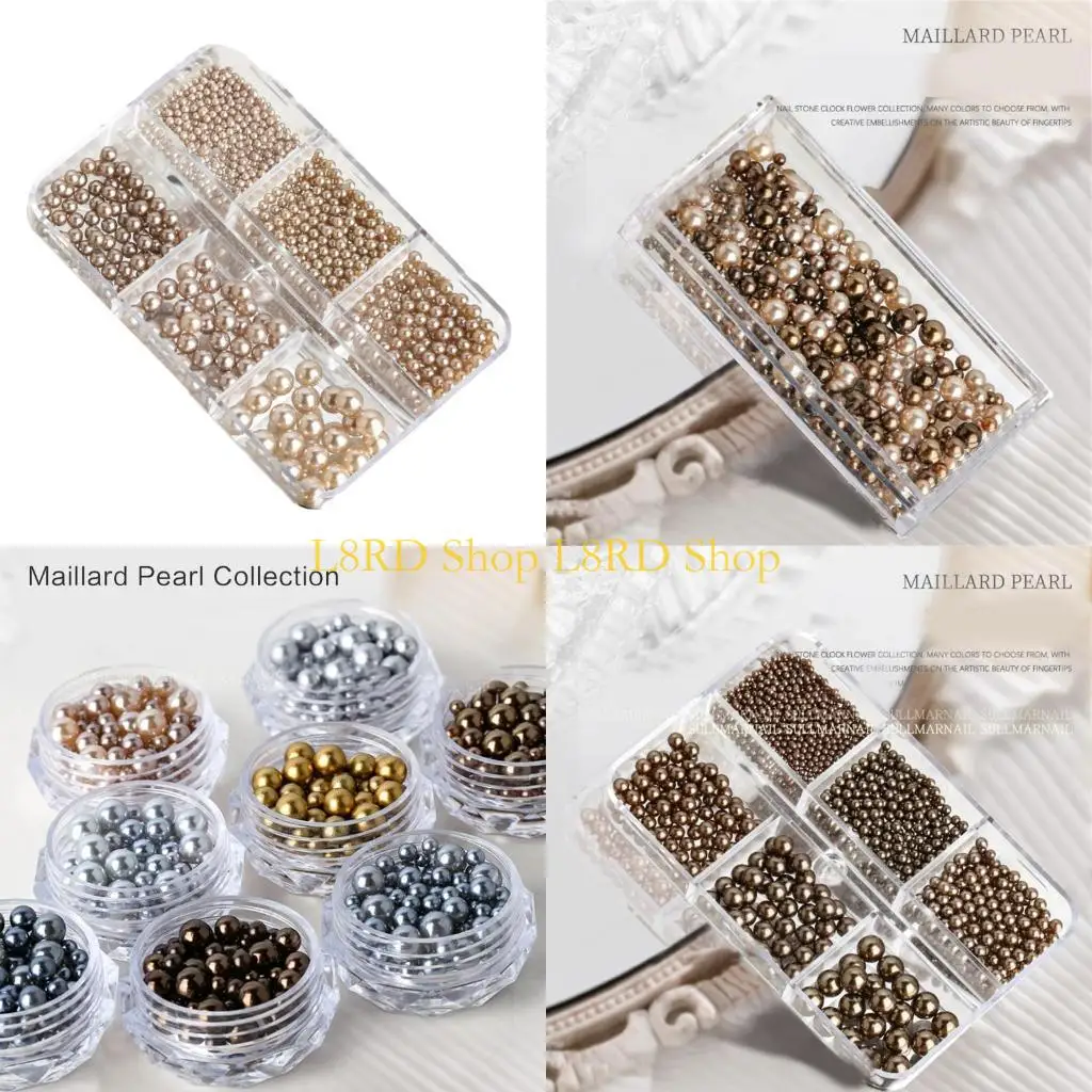 

L8RD 1 коробка украшений стразами для дизайна ногтей придаст вашим ногтям нотку очарования