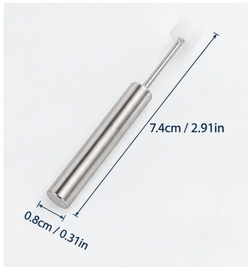 4Pcs Trash Can Damper Soft-Close Hydraulic Mechanism Universal Replacement Quiet Lid Closing for Kitchen Stainless Steel Plastic