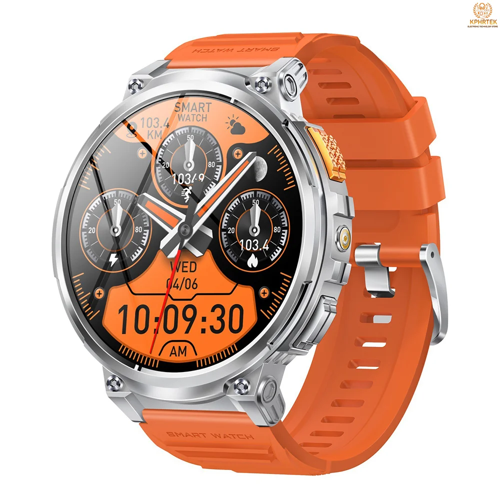 10 PCs K66 Smart Watch Bluetooth Call Flashlight 1.85inch Ips Heart Rate Blood Pressure Blood Oxygen Multi-Sport Watch