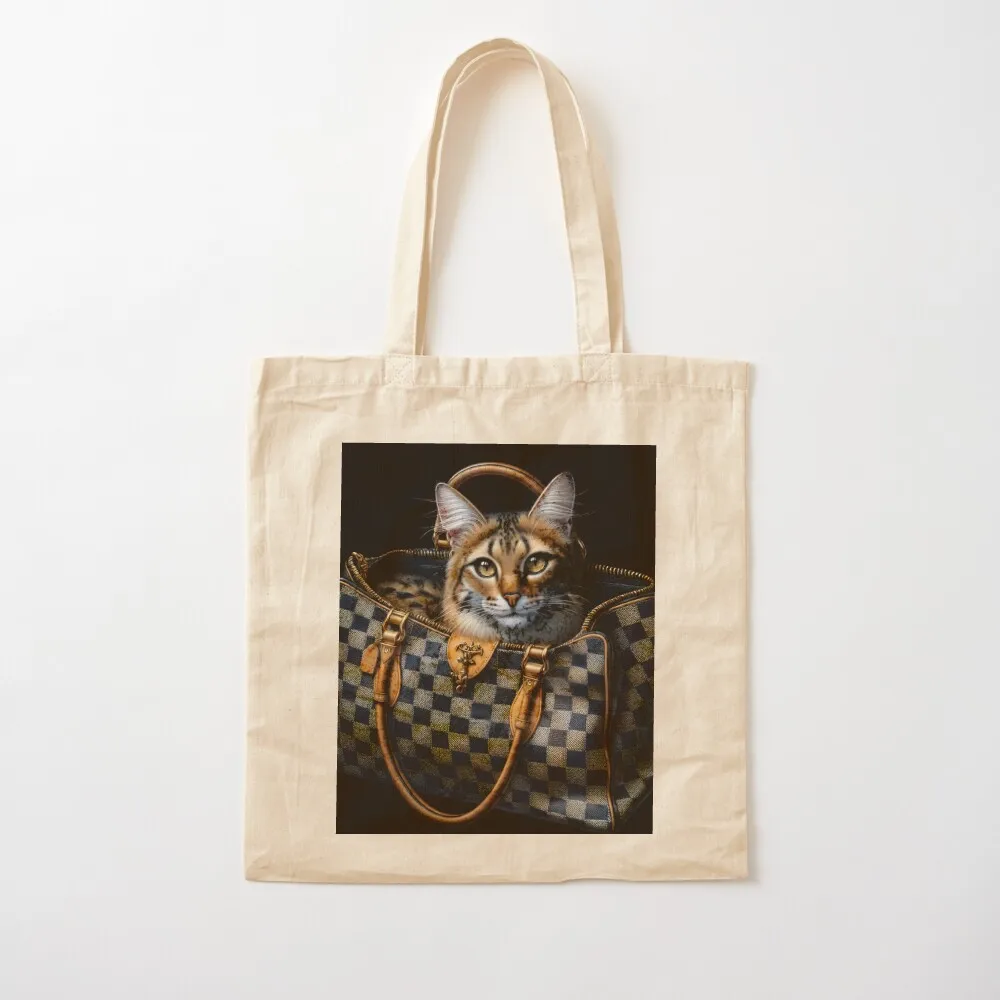 القط في حقيبة مصمم حمل حقيبة أكياس حقيبة يد نسائية فاخرة حقيبة مخصصة أكياس القماش #2