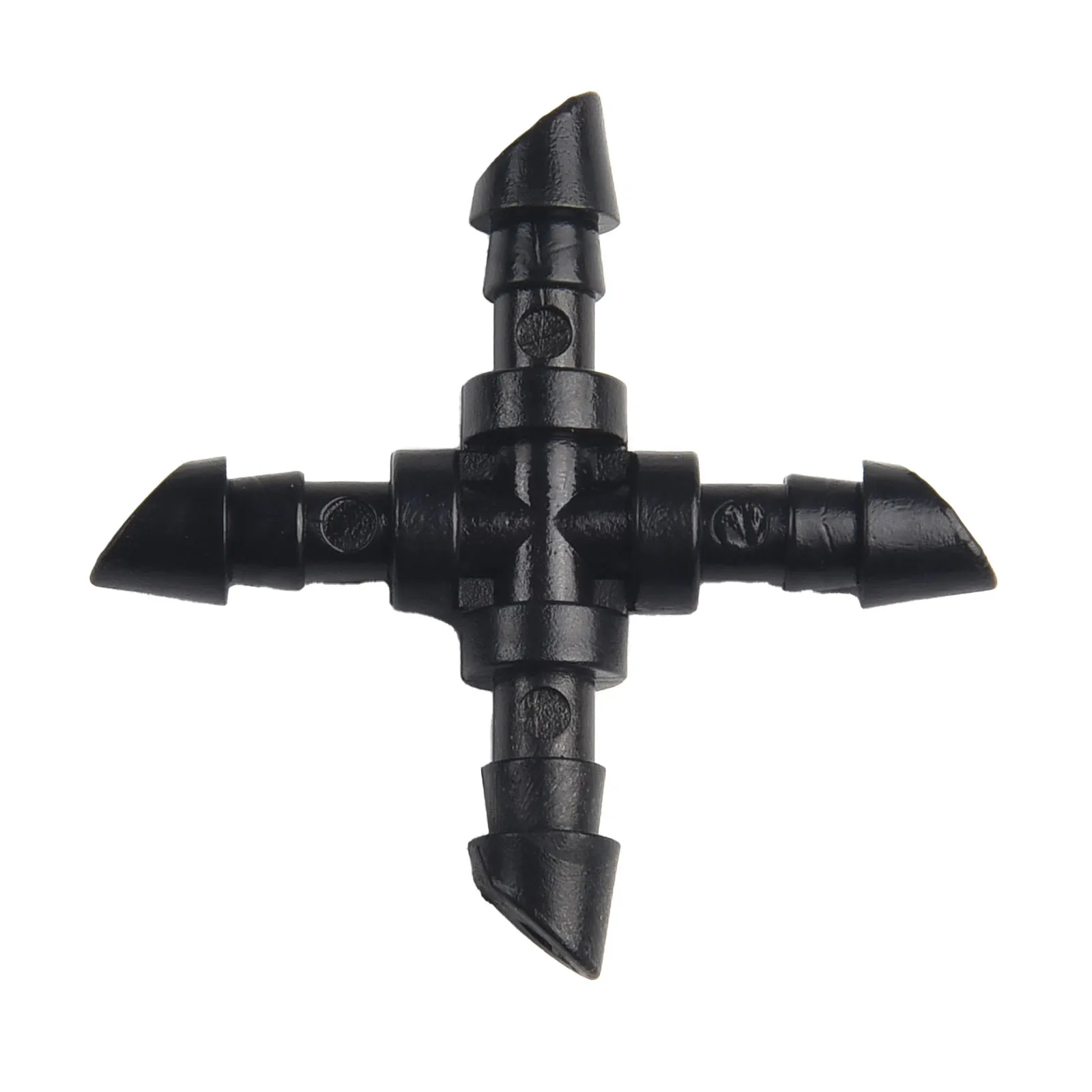 

Hose Connector Water Fitting Watering Fitting Accessories 25/50pcs 4 Way Cross Fitting Quick Coupling For Home Garden Irrigation