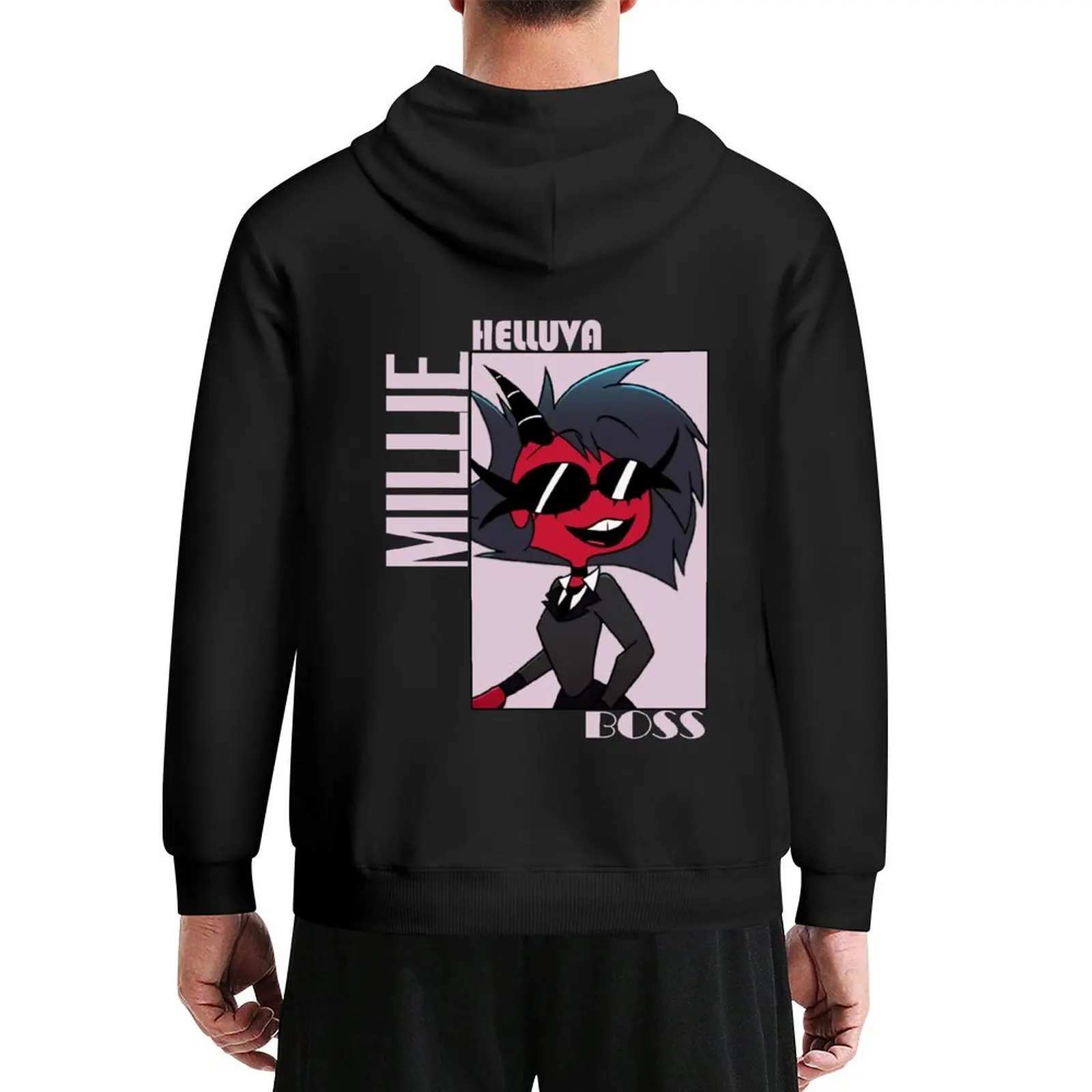

Helluva Boss Millie Hoodie autumn anime clothes korean autumn clothes men's clothing men's hoodie sweatshirt